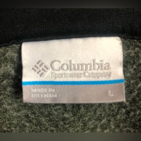 Columbia Men's Large Green Half-Zip Sweater (NWOT) READ DESCRIPTION! - Picture 5 of 5